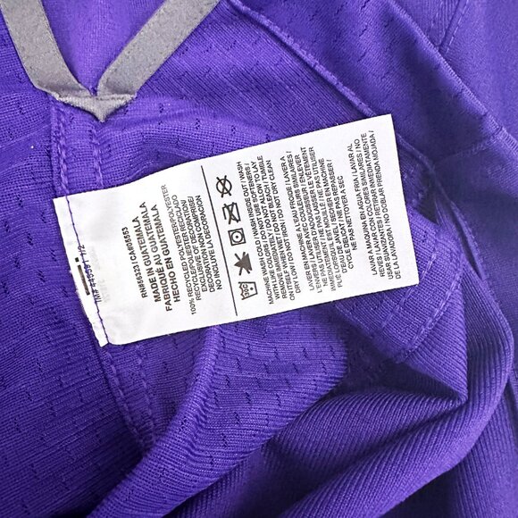 Case Keenum 2017 MINNESOTA VIKINGS Quarterback Nike On Field Jersey M Men's - Picture 5 of 5